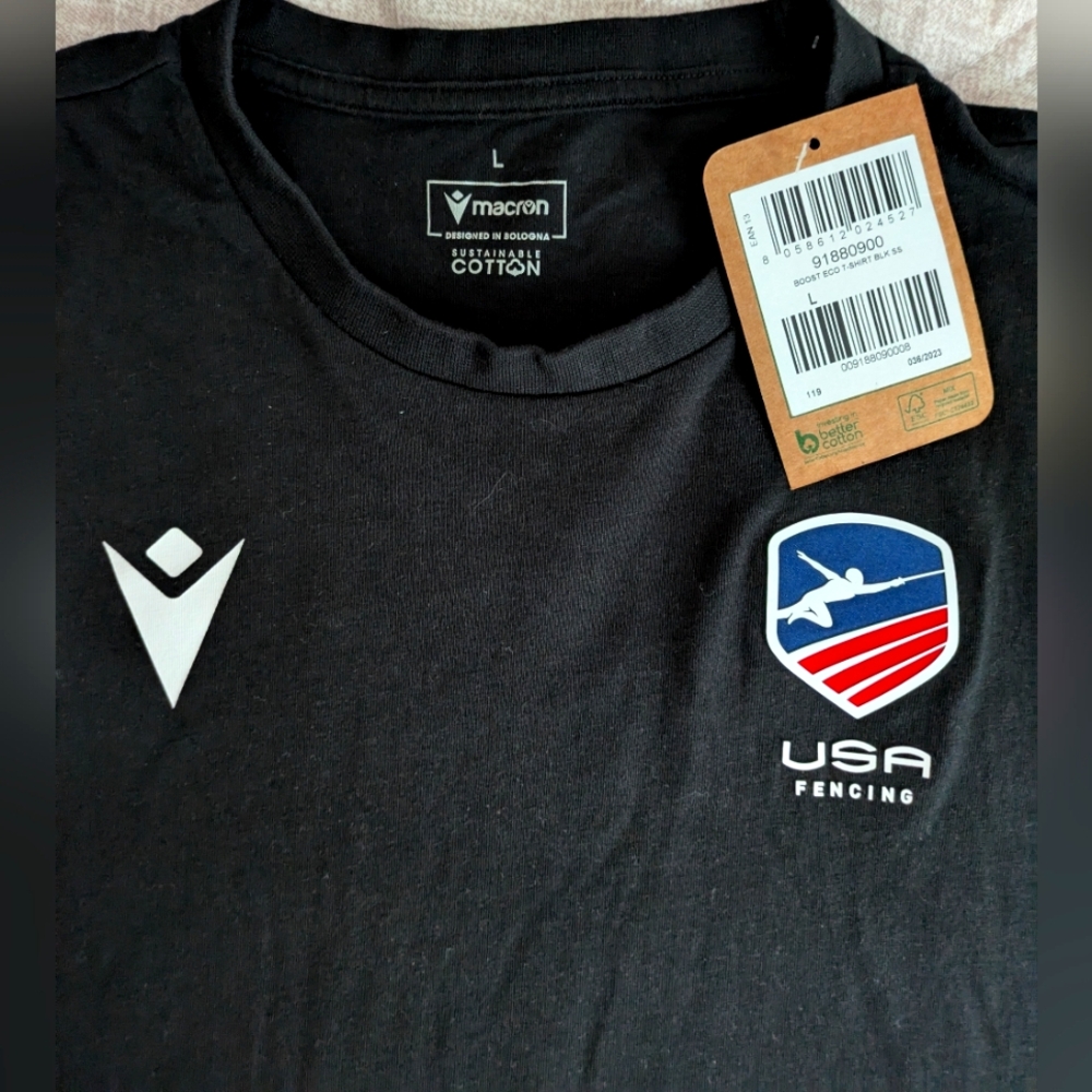 USA Fencing T-shirt Macron